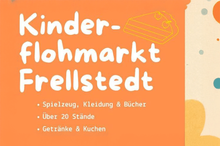 Am Sonntag, den 6. Juli, gibt es in Frellstedt, alles, was ein Kinderherz begehren kann. Auf der Wiese am Mühlanger in der Nähe von Helmstedt findet ein Kinderflohmarkt statt.