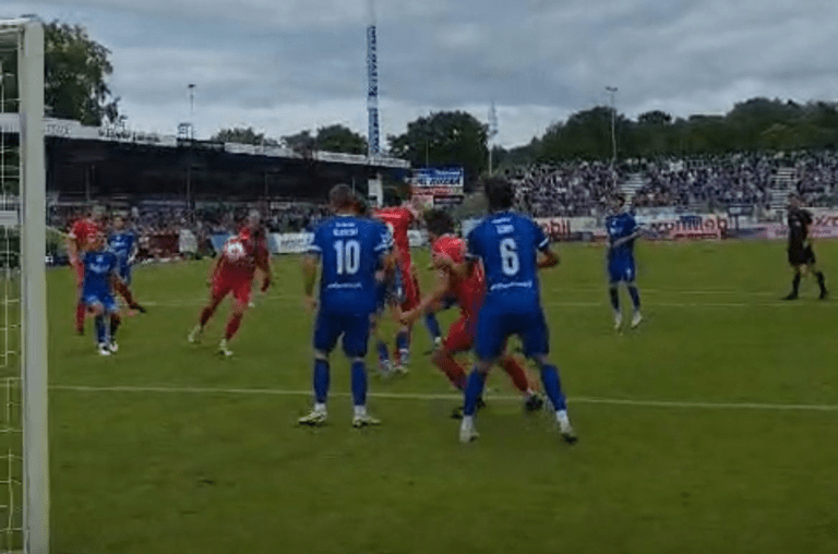 1:0 Kopfball-Tor