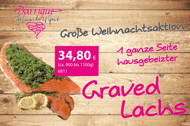 Graved Lachs Barrique Wolfenbüttel